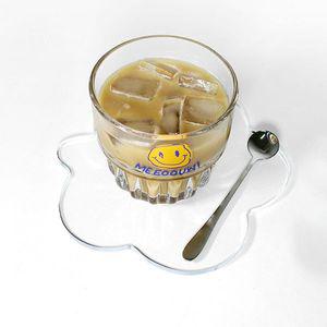 [기타]아크릴 RZBITUSH 컵받침 티코스터 구름 투명_C0631_037