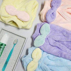 [셀러허브 패션][JHM40285_51JH]리본 드라이 헤어 캡