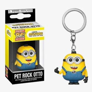 미니언즈 2024 Funko Pop 키체인 비닐 피규어 장난감, 비열한 미니언즈, 나 오토 스튜어트 케빈 칼 파자마 밥 아그네스 포켓 팝 키체인, 신제품