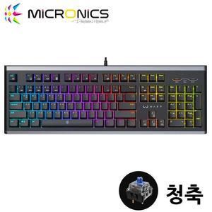 [BZJKOYDV_4B]게이밍키보드 마닉축(블랙.그레이)(청축)