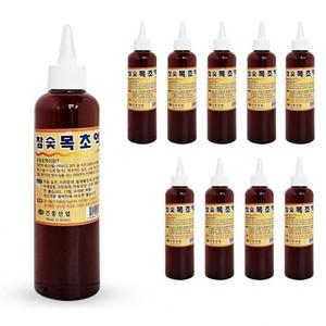 참숯 목초액 x 대 10개 250ml 숙성 원액 발관리 숯탈취제 참나무 액 관리 발관리용품