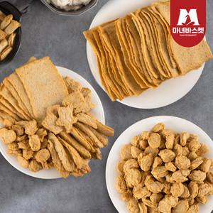[마녀바스켓] 부산 어묵장인 모둠어묵1kg+사각어묵1kg+볼어묵1kg