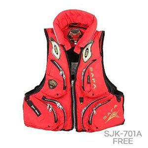 [셀러허브 1][HY6H49M7_51DR]구명조끼 SJK-701A 레드/FREE