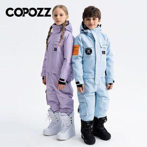 남자 여자 스키복 남성 여성 보드복 세트 COPOZZ-따뜻한 방수 원피스 남녀 공용 방풍 스노우보드 스키 점프