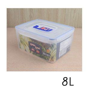 플라스틱 다용도 핸디락 김치통 반찬통 밀폐용기 8L