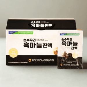 지리산마천농협 순수우리흑마늘진액 70ml 30포 1박스 진하고 풍부한 영양케어