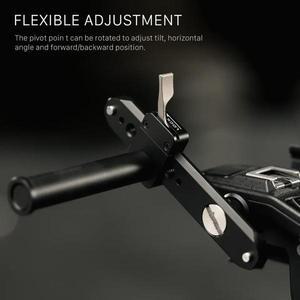 카메라 촬영 TILTA ES-T20-EB EVF 브래킷 소니 FX6 LCD 모니터 및 뷰파인더 접안 렌즈용 NATO 레일 네이티