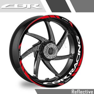 반사 휠 스티커 허브 데칼 림 스트라이프 테이프 방수 액세서리 혼다 cbr 650r CBR 600 RR CBR 1000RR 650F