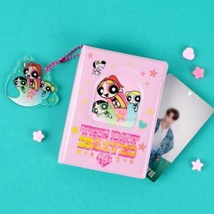 파워퍼프걸 포토카드 앨범 연핑크