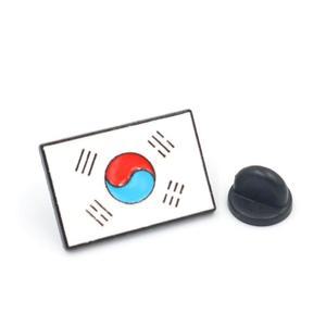 [JHP4R275_51JA]코리아 태극기 뱃지 배지