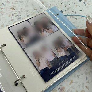 [셀러허브 패션][JHP4323V_51CK]네컷 접착식 포토북 앨범 블루
