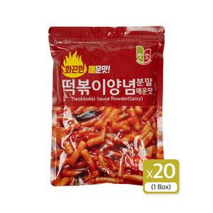 첫맛 떡볶이 양념분말 매운맛 500g 20개입 황금레시피