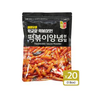 첫맛 떡볶이 양념분말 순한맛 500g 20개입 황금레시피