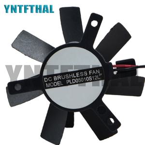 방열판 냉각 FAN PLD05010S12L 0.1A 2 와이어 47mm 39mm GT220 GTS210