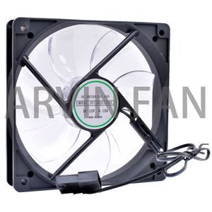 초저소음 냉각 FAN CPU 전원 컴퓨터 케이스 LED 백색 조명 DF1202512SEL 12cm 12025 120x120x25mm 120mm DC