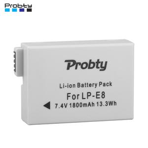 LP-E8 LPE8 카메라 배터리 AKKU팩 호환 캐논 550D 600D 650D 700D X4 X5 X6i X7i T2i T3i T4i T5i DSLR