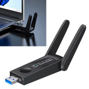 PC 데스크탑 노트북용 듀얼 밴드 LAN 이더넷 어댑터 1200Mbps USB 3.0 와이파이 원격 제어 안테나 리시버 2