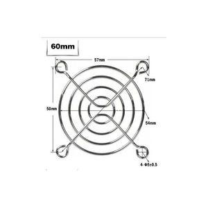 쿨링팬그릴 80mm 금속 와이어 가드 니켈 도금 CPU