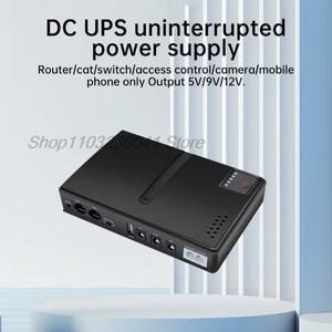 AC85-265V UPS 광학 캣 모니터 백업 무정전 전원 공급 장치 충전기, 10400Mah DC1036P 라우터, 5V 9V 12V,