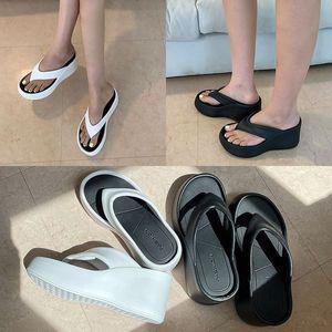 [엄지척]웨지통굽쪼리 WQOMHCGO 키높이 슬리퍼 여름 여성 신발 9cm 슈즈