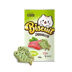 너를위한디저트 고양이 비스켓 (참치맛) 100g 고양이