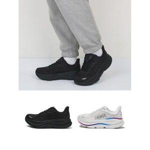 [호카오네오네]HOKA 호카 ONE  여성 운동화 본디9 와이드 블랙코스믹 그레이 2종택1 129327613