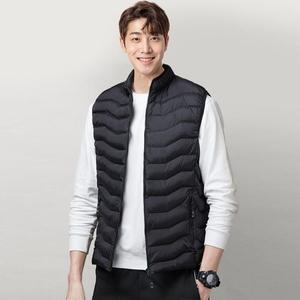 [라일리] Rly 방한 경량 조끼 하이넥 겨울 보온 누빔 패딩