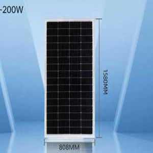 야외 태양광 200W 패널 발전 12V 24V 배터리 충전 모듈 집열판 태양열 태양광패널
