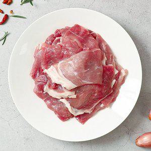 [숨비포크] 제주 한돈 흑돼지 뒷다리살 500g + 500g (두루치기용)
