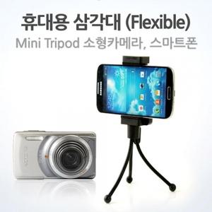 휴대용 삼각대(Flexible)Mini Tripod 미러리스스마트폰Black