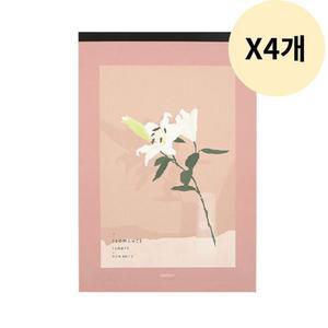 핑크풋 플로망스 패드 편지지 감성 이벤트 추천 X4개