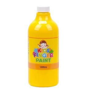 [MENOZ726_52GP]미술놀이 핑거페인트 낱색(노랑색) 1000ml