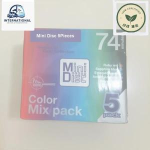플레이어 DVD 디스크 오리지널 브랜드의  미니 디스크 기록 가능 MD 74분 5개