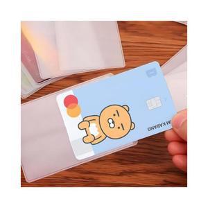 미니 pvc 투명 신분증 카드 루미나D 홀더 교통 케이스