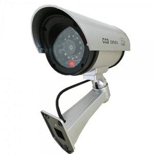 [기타]방범용 CCTV 모형 감시카메라 LED 작동 야외 어린이집_20669141