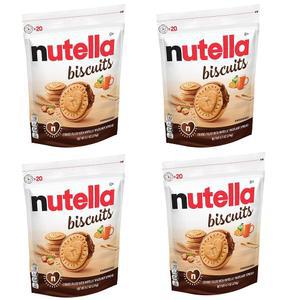 Nutella 비스킷, 헤이즐넛 스프레드 코코아, 크림 같은 하트 오브 Nutella 쿠키 - 118.3-275g(4-10온스) 백