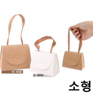 접이식 가방형 손잡이 종이 선물백 소형 X25개 박스