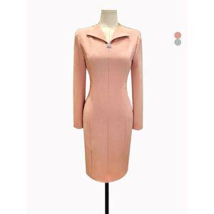 [헤레이스]카라 큐빅 원피스 YMSH25SS554_P391319870