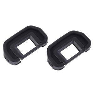 카메라 용품 2pcs 카메라 고무 아이 컵 EB 접안 렌즈 캐논 호환호환 EOS 60D 50D 마크 II 6D2 80D 70D 40D