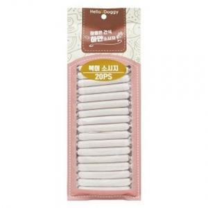 참좋은 간식 하얀 소시지 20p 북어 강아지 애견간식