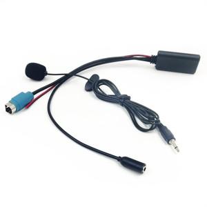 Alpine KCE-236B 라디오 용 Biurlink KCE236B 9870 9872 스테레오 Bluetooth AUX 오디오 어댑터 마이크 장