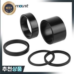 자전거 헤드셋 스페이서 알루미늄 와셔 mtb 로드 BMX 포크 스템 높이 조절 링 1-1/8 28.6mm 스티어링 튜브
