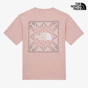 [국내매장판] 노스페이스 남여 공용 카라 반팔티 티셔츠 반다나 N7U1C