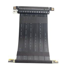 호환 Gen4/3 ITX 4 0 x16 라이저 흑백 GPU ~ 카드 와이어 PCIe A4 그래픽 역방향 케이블 이중 3 0 연장 커넥터