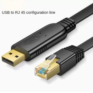 호환 어댑터 45 8P8C 변환기 Cisco to 1 8m 케이블 직렬 라우터 RJ RJ45 콘솔 USB 노트북 컴퓨터 RS232