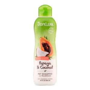 트로피크린 파파야 앤 코코넛 럭셔리2in1 592ml 강아지 샴푸