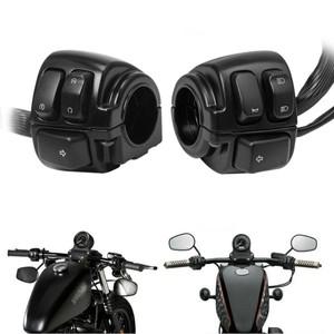 Harley XL883 Sportster Dyna VROD Softail 용 오토바이 블랙 1 