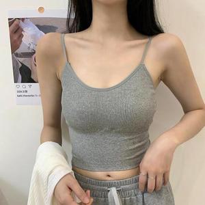 [피커]브라캡나시 여자 캡내장 크롭