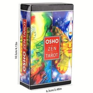 1상자 Osho Zen 타로 카드 추론 게임 78 데크 영어 비전 운세 에디션