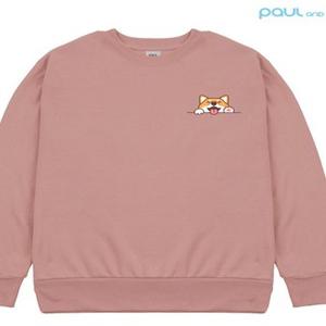 [폴앤폴]헬로시바 그래픽 남여공용 맨투맨